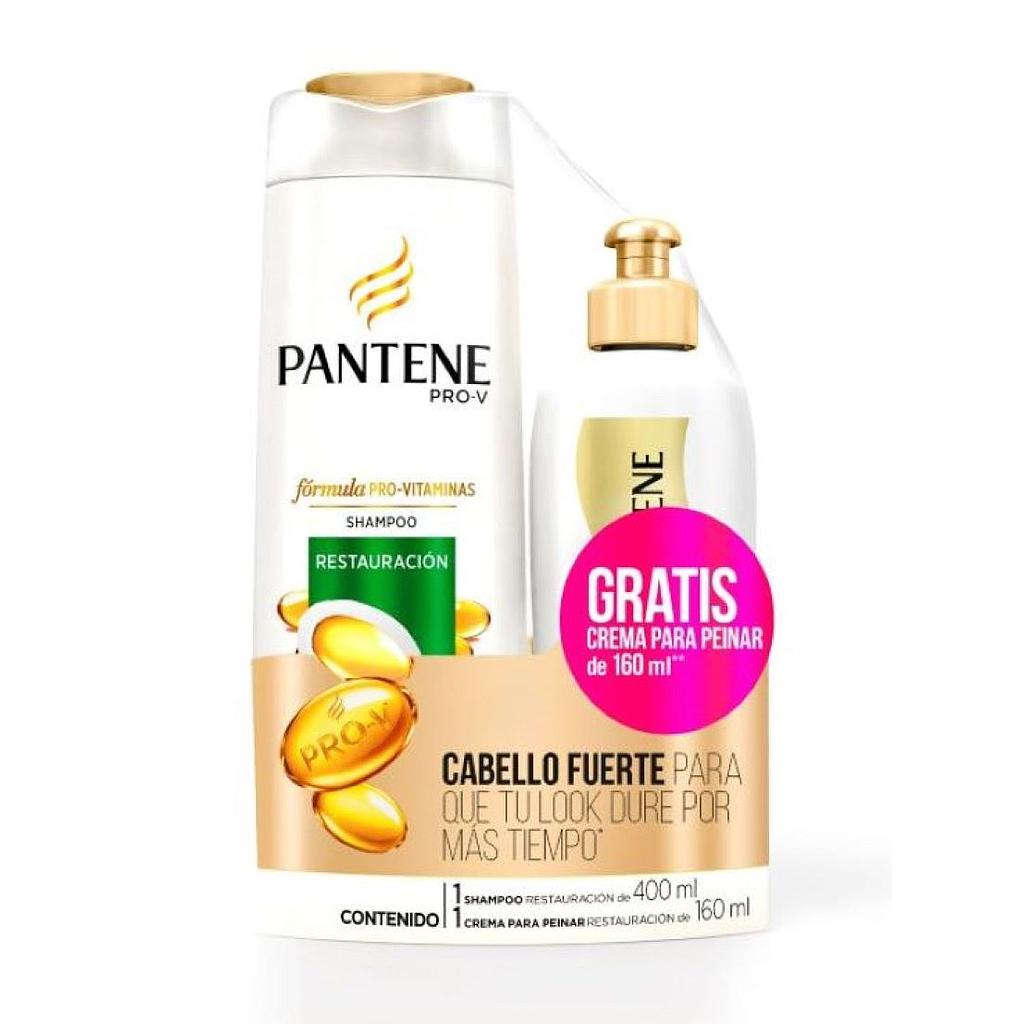 SHAMP PANTENE PRO-V RESTAU-PROFx400ML+CREx160ML