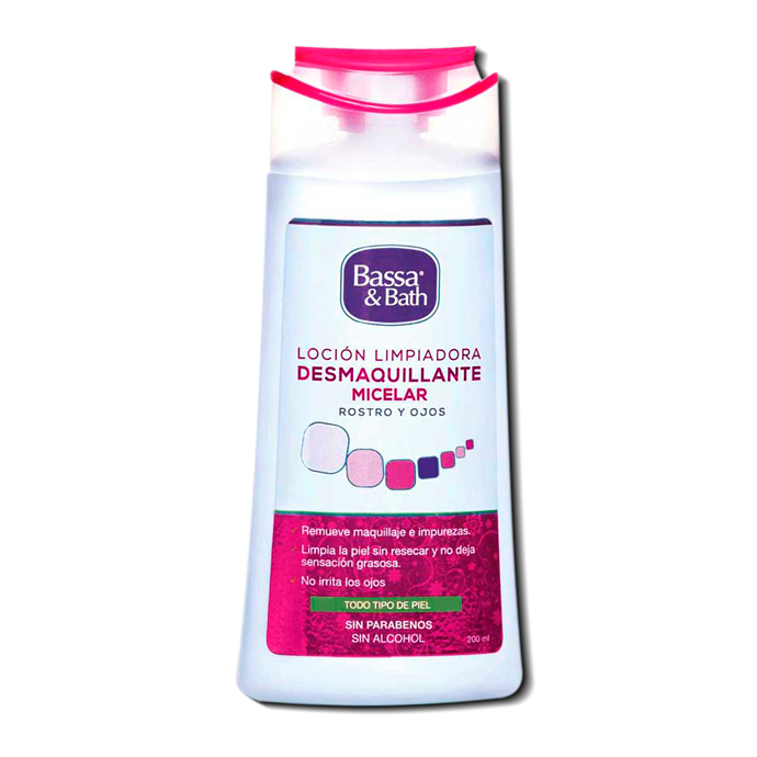 DESMAQ BASSA MICELAR LIMPIADORAx200ML