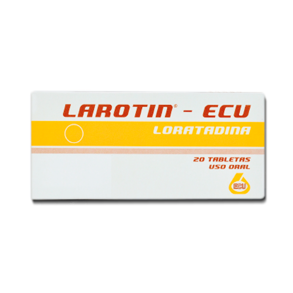 LAROTIN-ECU TABx10MGx20