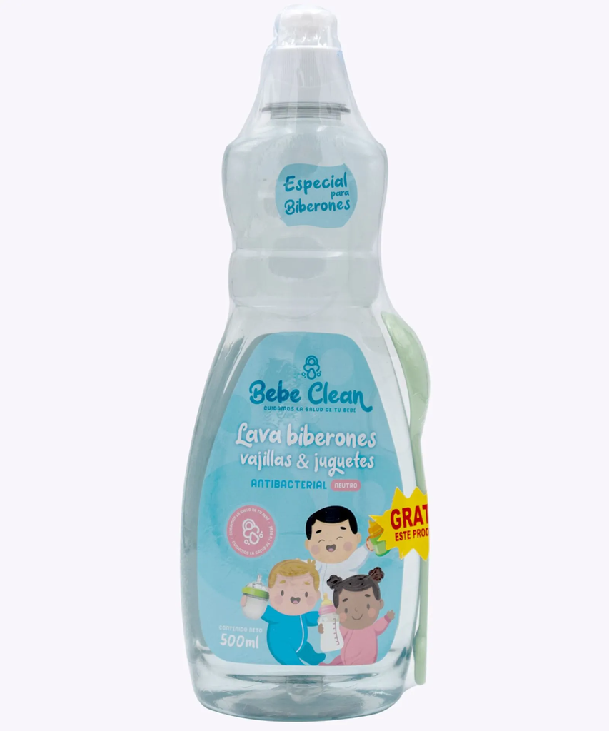LAVA BIBERON BEBECLEAN NEUTROx500ML