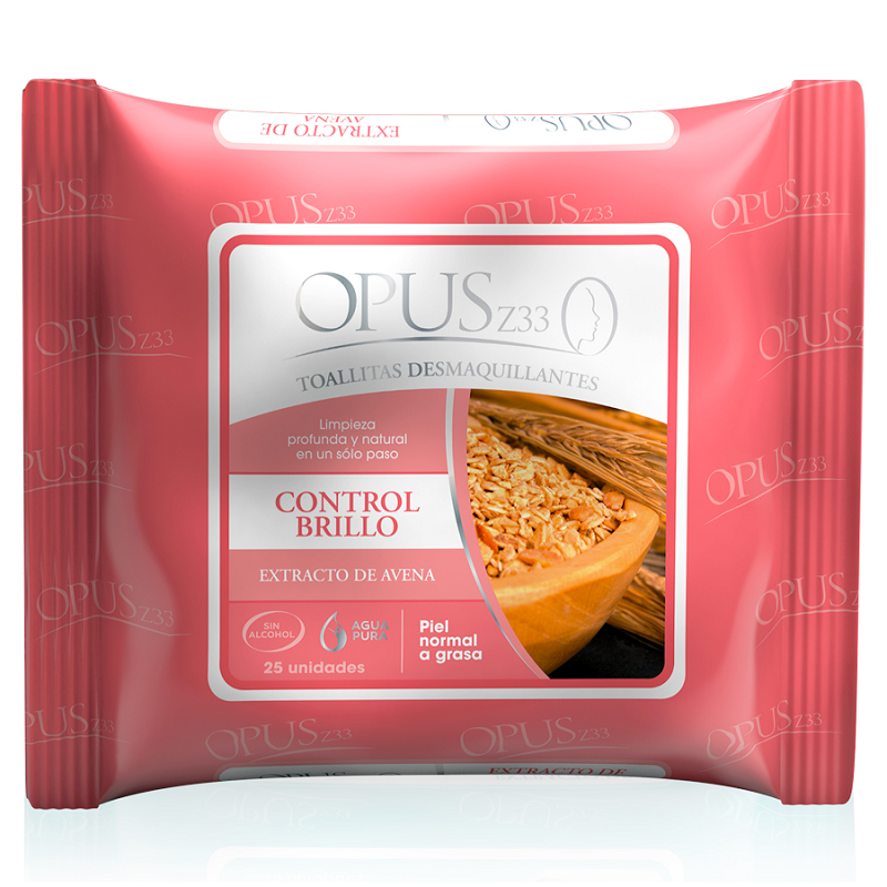 TOALLITAS DESMAQ OPUS CTROL-BRILLO DUOPACKx25