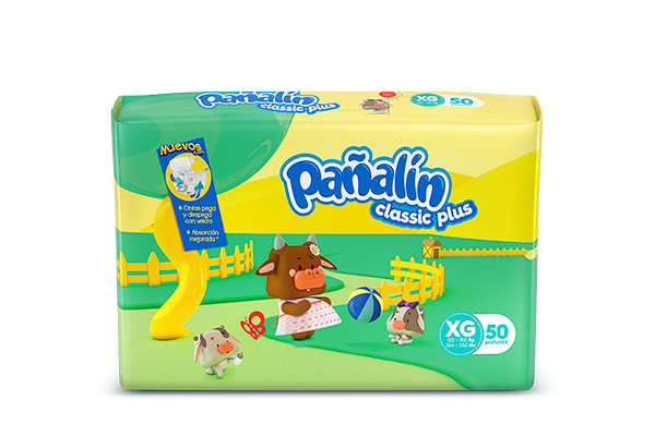 PAÑAL PAÑALIN CLASSIC PLUS XGx50