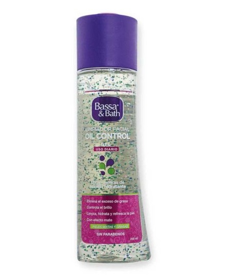 GEL BASSA&BATH OIL CONTROLx200ML 