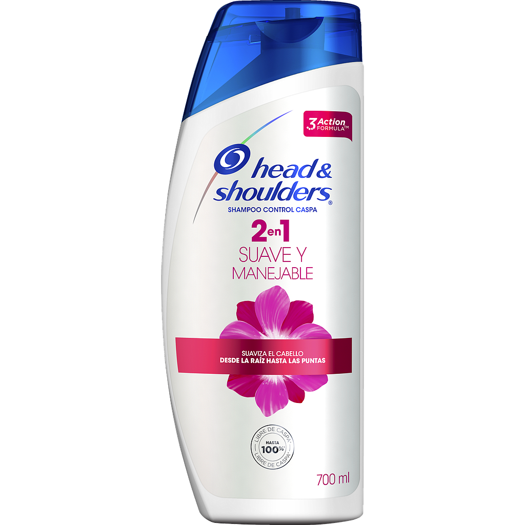SHAMP HEAD&SH 2EN1 SUAVE-MANEJABLEx700ML
