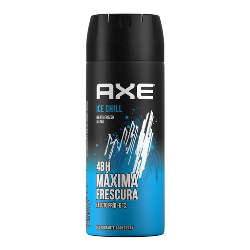 DESODORANTE AXE ICE CHILL EF-FRIO BODYSPRAY AEROSOL 150ML