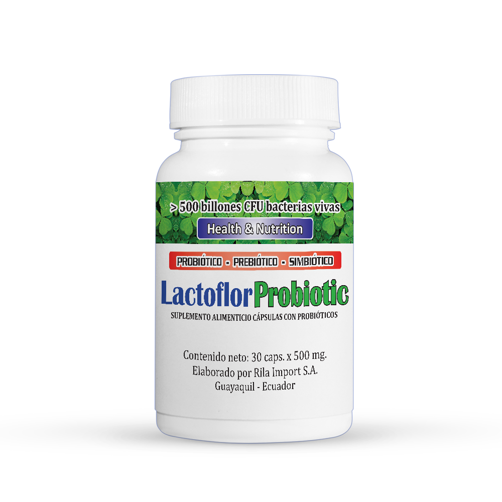 LACTOFLOR PROBIOTIC CAPx500MGx30