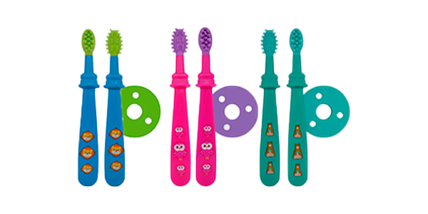 SET DENTAL BABYS CEPILLO-MASAJEADOR 4+M