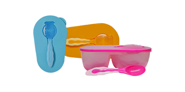 LUNCH BABYS PACK 2-COMPAR+CUCHARA