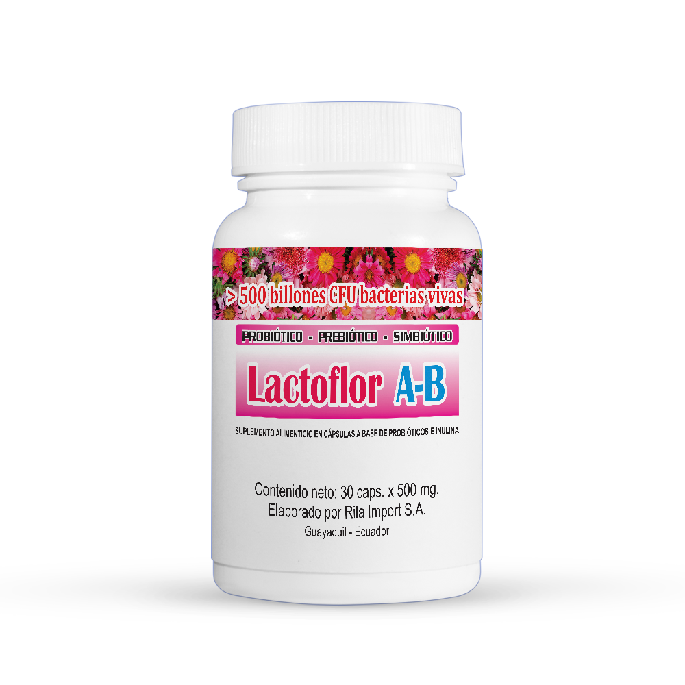 LACTOFLOR A-B CAPx500MGx30