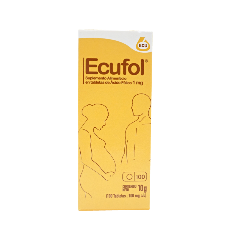 ECUFOL TABx1MGx100