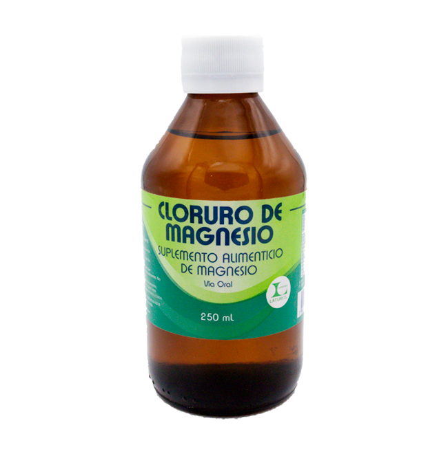 CLORURO MAGNESIO SOL-ORALx165MG/5MLx250MLLATU
