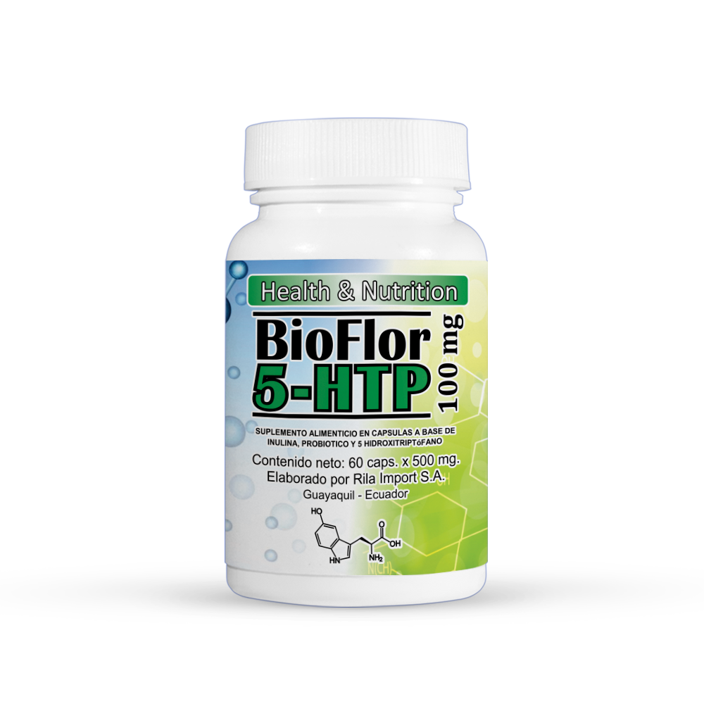 BIOFLOR 5-HTP CAPx500MGx60