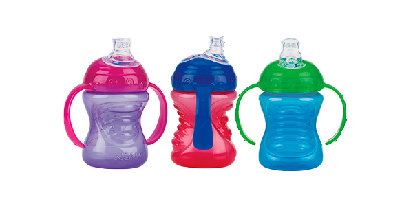 TAZA NUBY C-BOQ 4+M SILICONx8ONZ