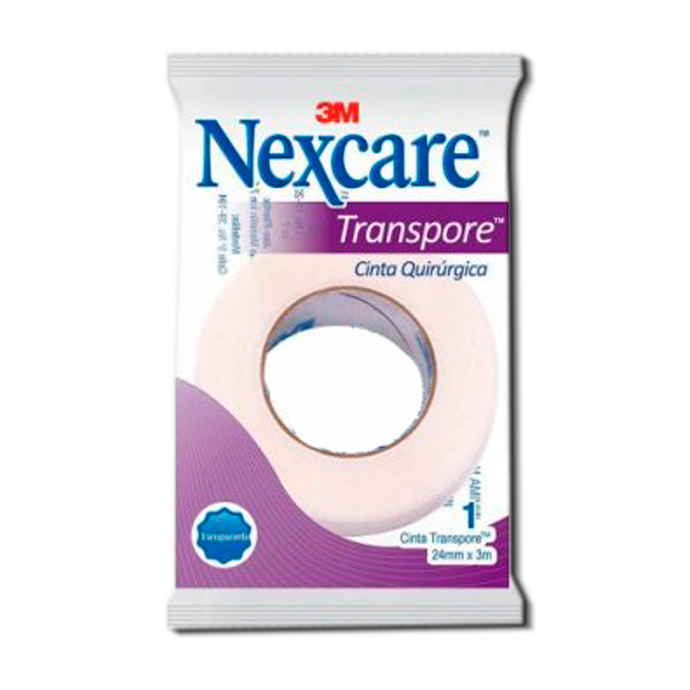 ESPARAD NEXCARE TRANSP QUIRUR 24MMx3M