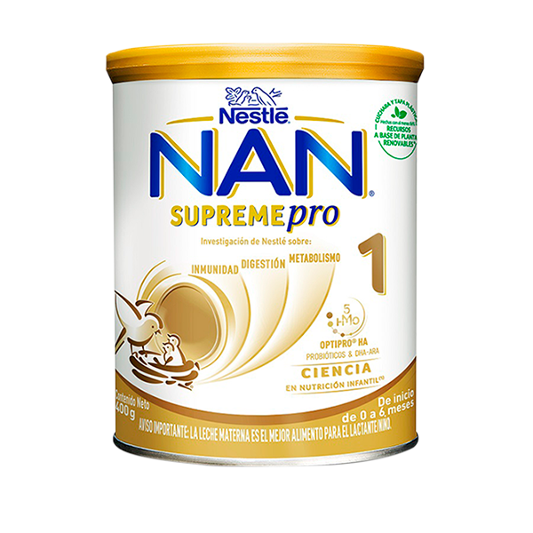LECHE NAN SUPREME PRO ET-1 LATAx400GR
