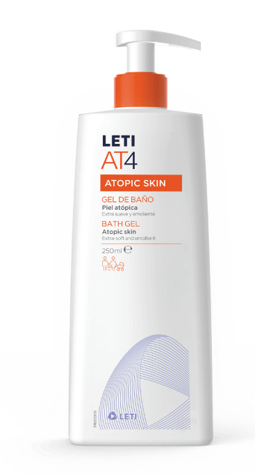GEL BAÑO LETI AT4 ATOPIC SKINx250ML