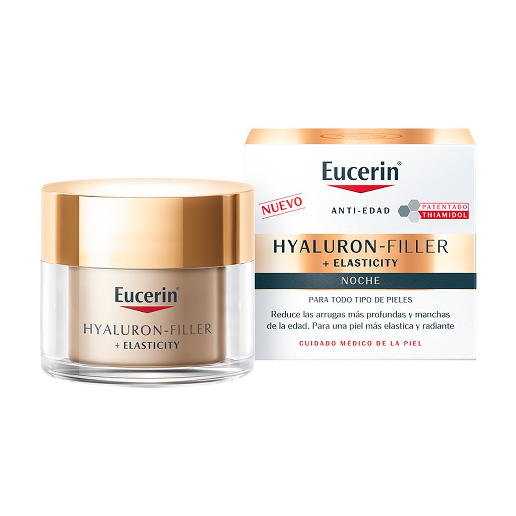 CREMA EUCERIN HYALURON-FILLER+ELAST NOCHEx50ML