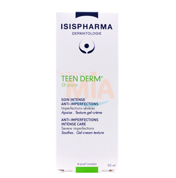GEL TEEN DERM ALPHA PUREx30ML