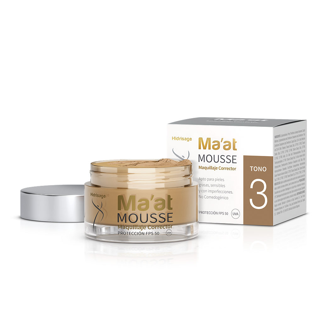 MAQUILLAJE MAAT MOUSSE T-3 SPF50x25GR