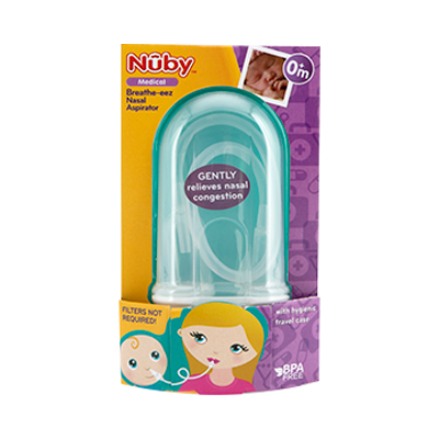 ASPIRADOR NASAL NUBY TIPO TUBO 0M+
