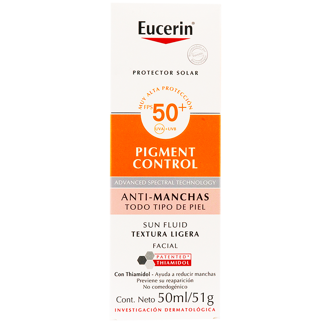 PROT-SOLAR EUCERIN PIGMENT-CONT FPS50 FACx50ML