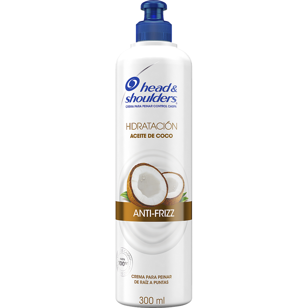 CREMA P/PEIN HEAD&SH HIDRATACION ACEITE-COCOx300ML