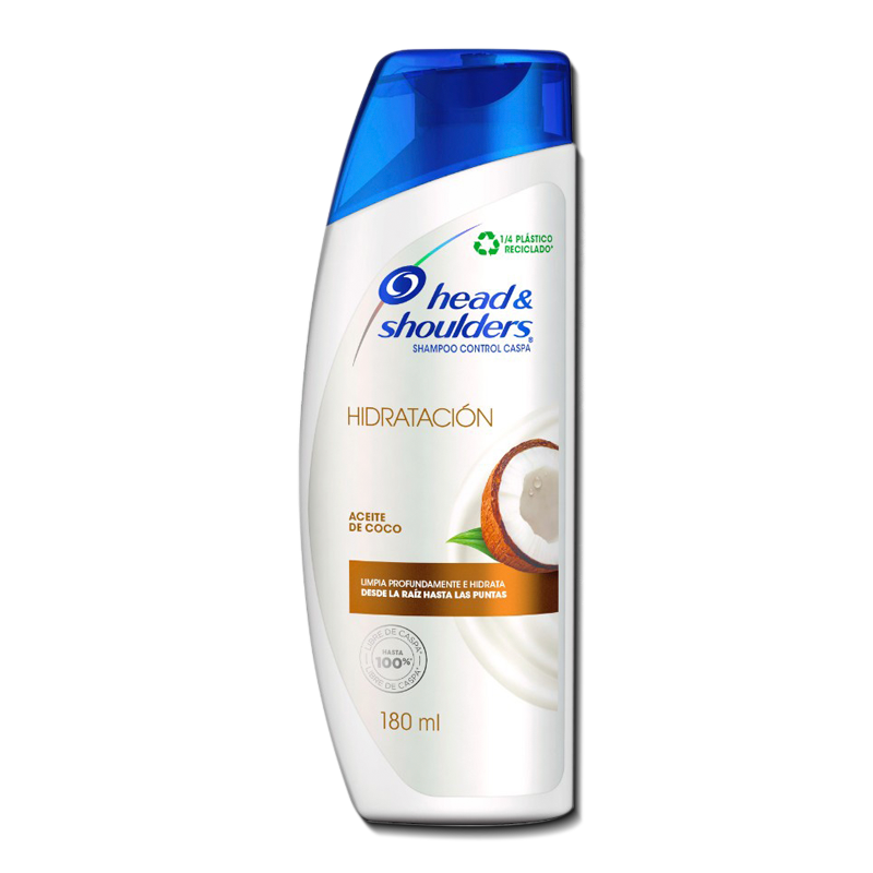 SHAMP HEAD&SH HIDRATACION ACEITE-COCOx180ML