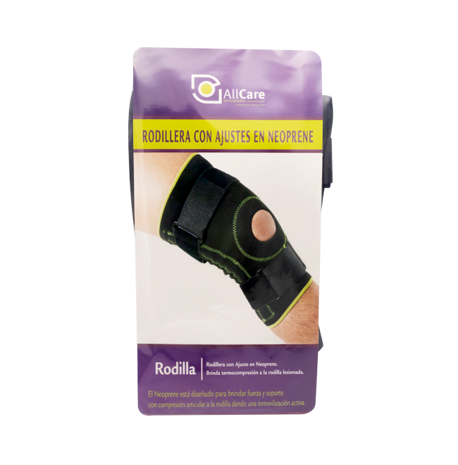 RODILLERA CON AJUSTE NEOPRENE ALLCARE TALLA M