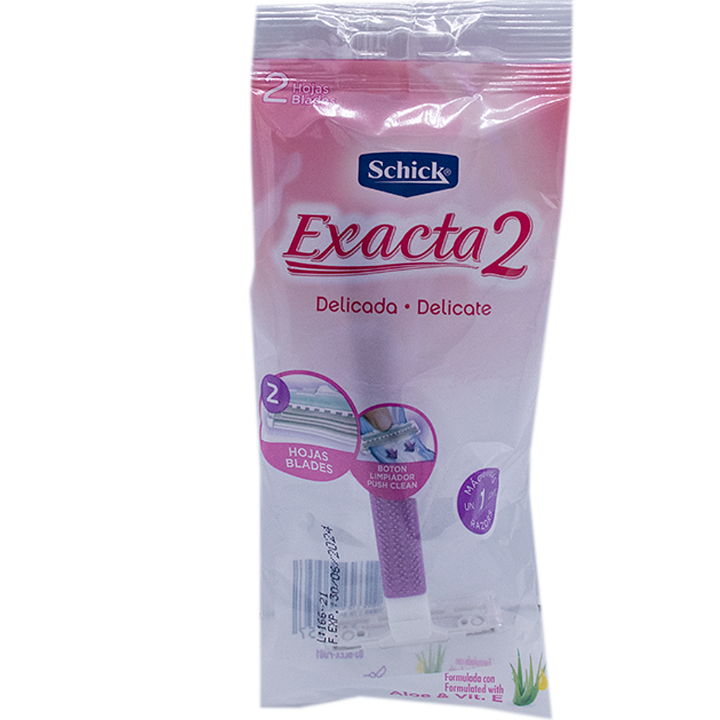 AFEIT SCHICK EXACTA-2 ALOE&VIT-E