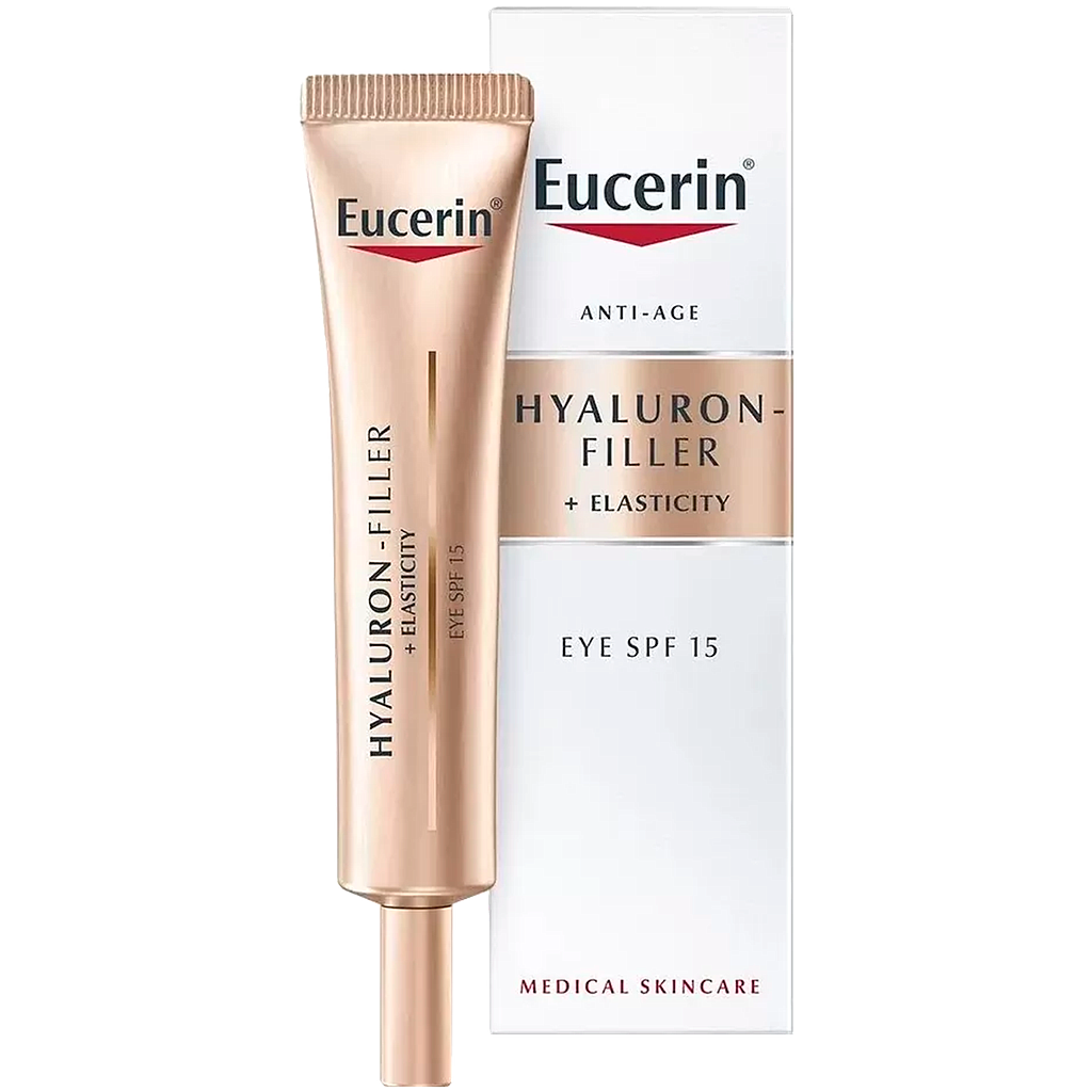 CREMA EUCERIN HYALURON-FILLER+ELAST C-OJOSx15ML
