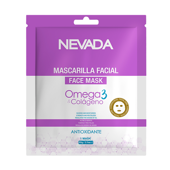 NEVADA MASCARILLA FACIAL NNP OMEGA 3x60Gr
