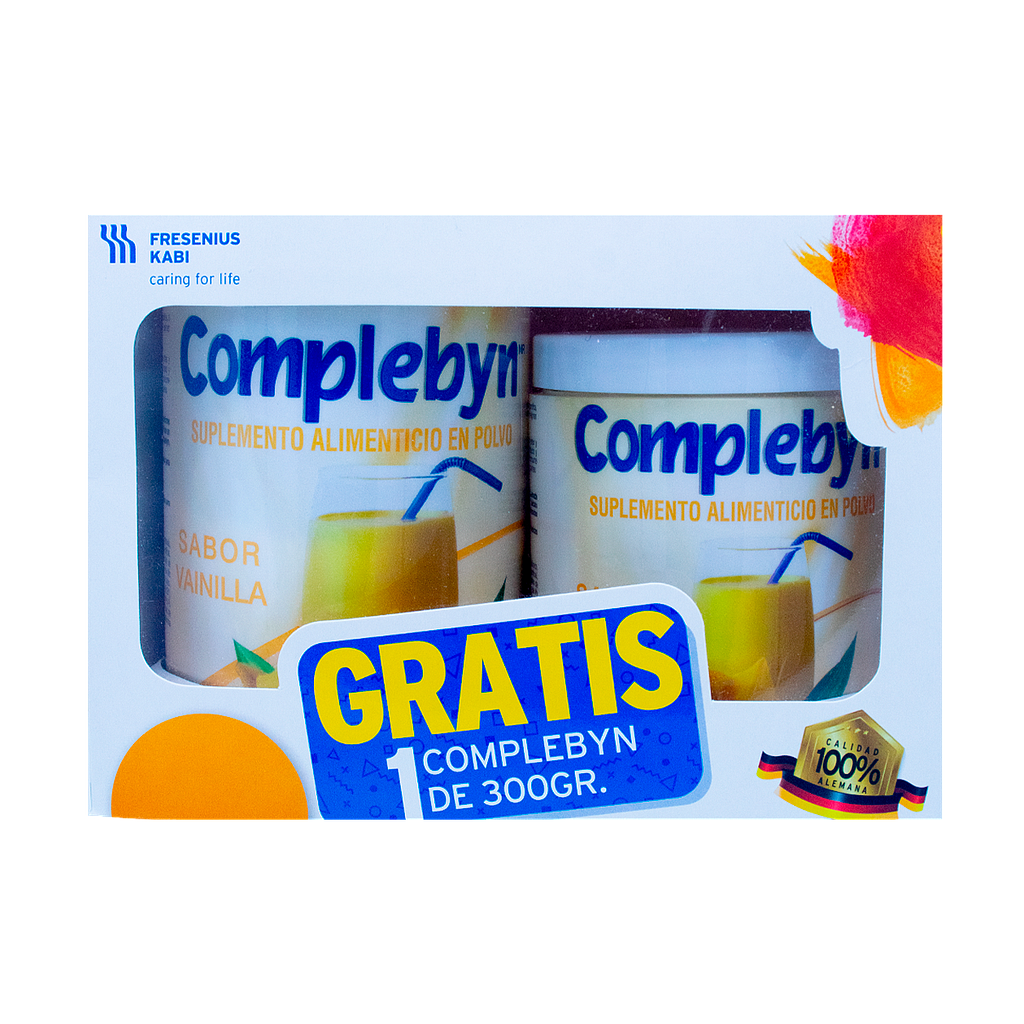 COMPLEBYN VAINILLA FCOx454GR+300GR-GRATIS