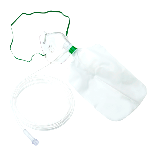 MASCARILLA OXIGENO WELL LEAD C-RESERV PEDIAT