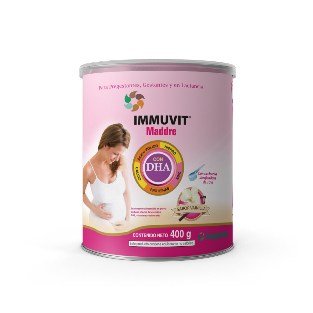 MADDRE IMMUVIT DHA VAINILLAx400GR
