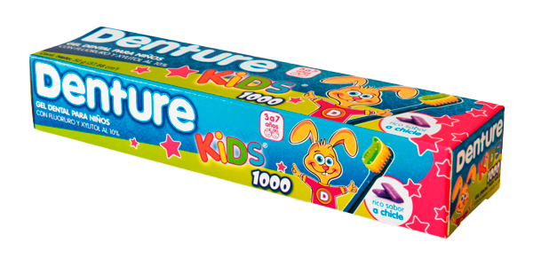 PASTA DENTURE KIDS 1000 3-7A GELx50GR