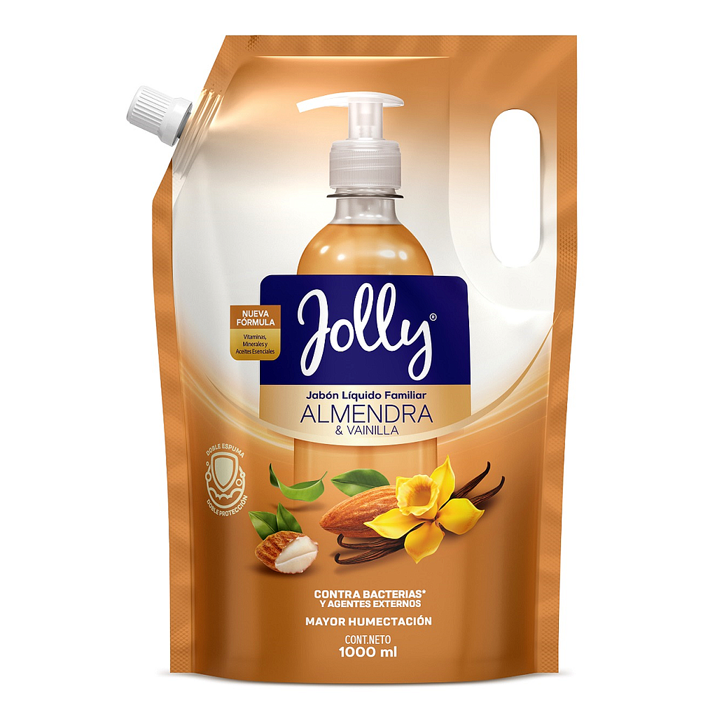 JABON-LIQ JOLLY ALM-VAIN DOYPACKx1000ML+150ML