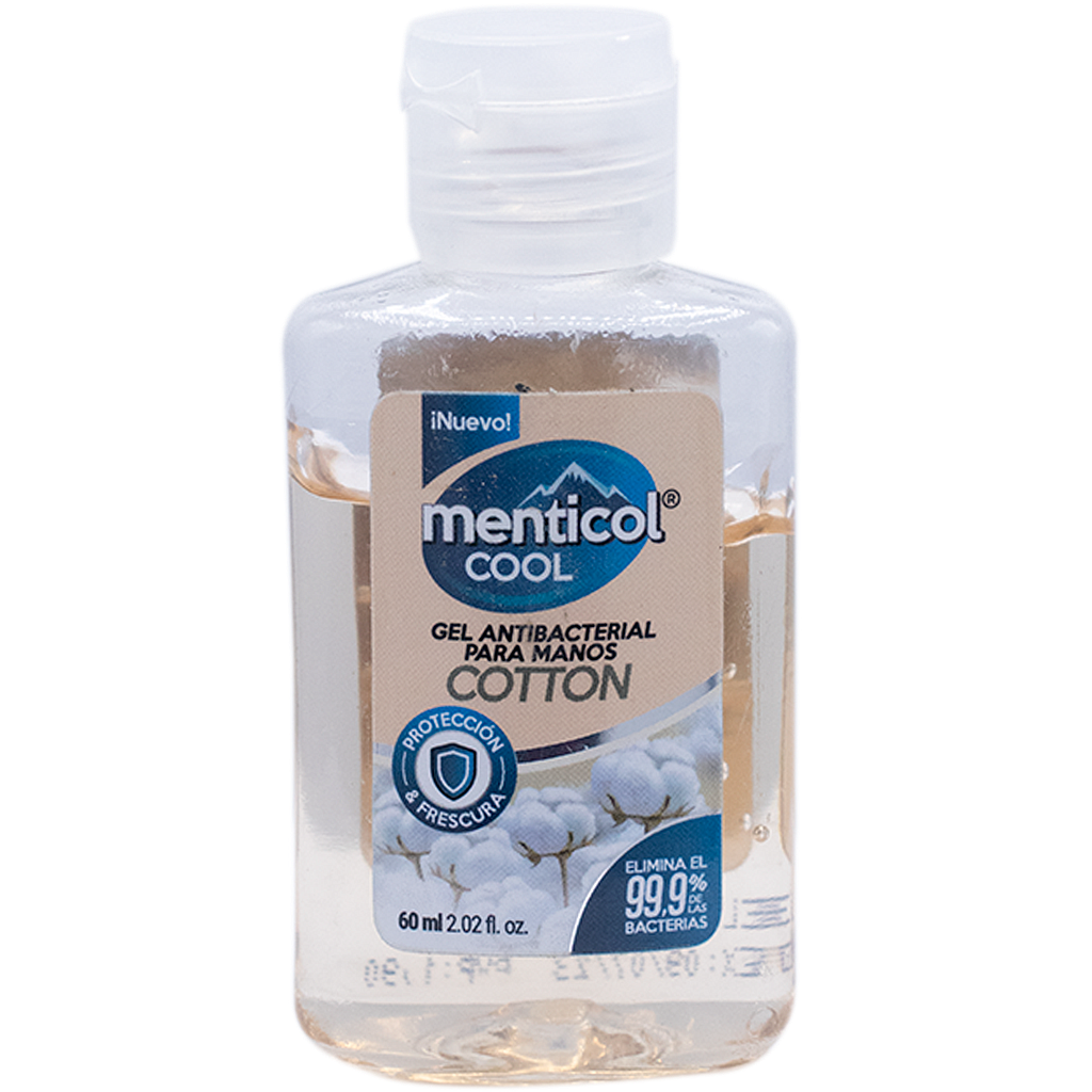 GEL-ANTIB MENTICOL COOL COTTONx60ML