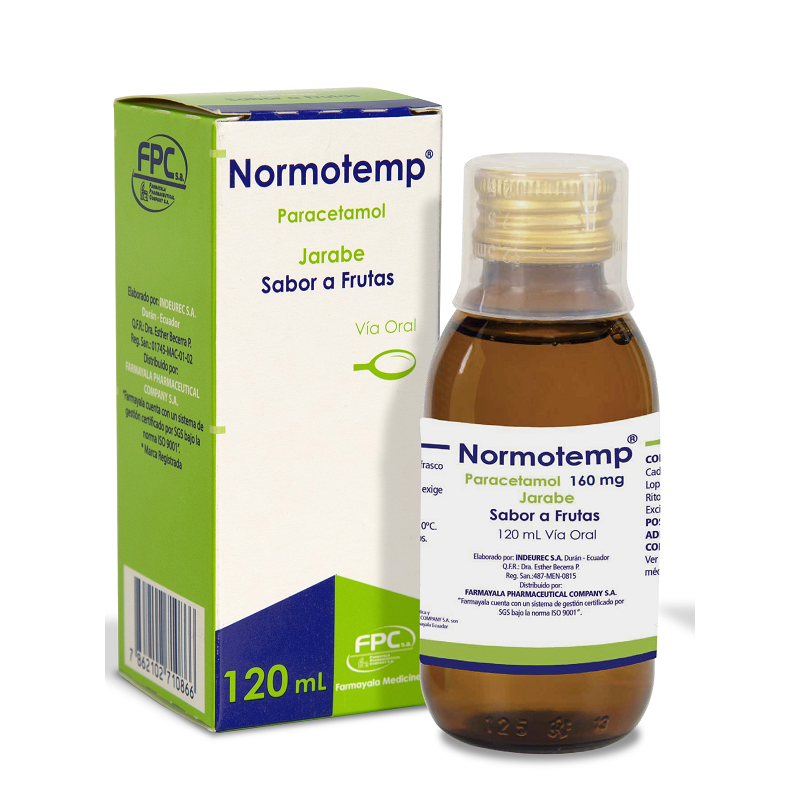 NORMOTEMP JBEx160MG/5MLx120MLFPC