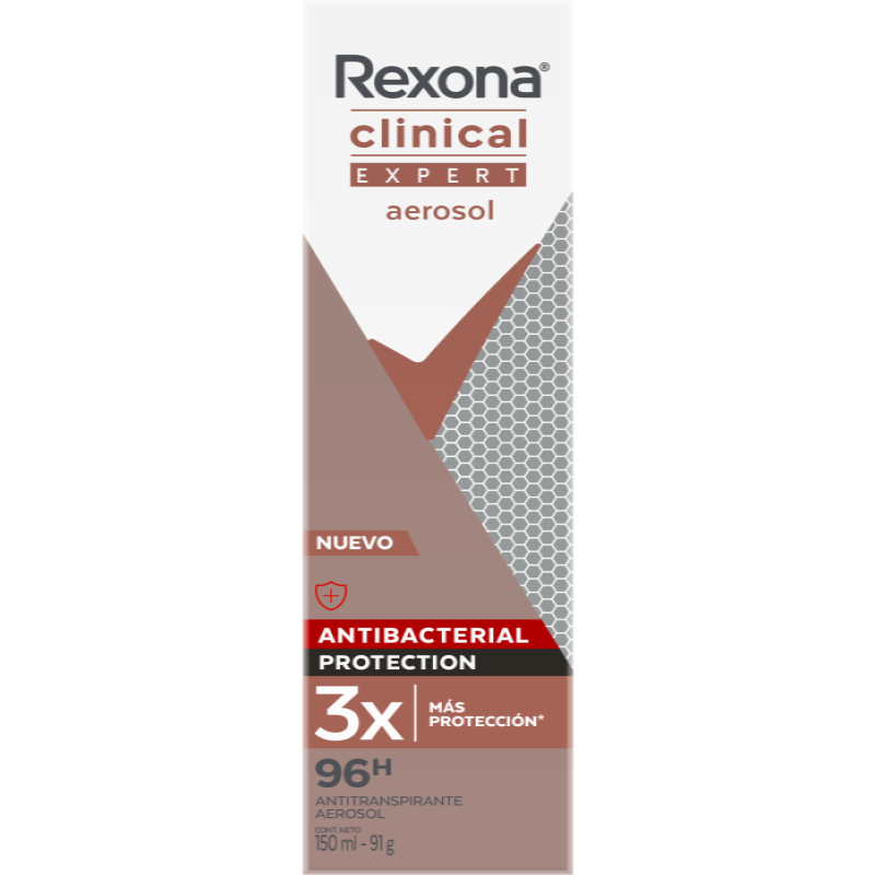 DESOD REXONA CLINICAL EXPER ANTIB AERx150ML