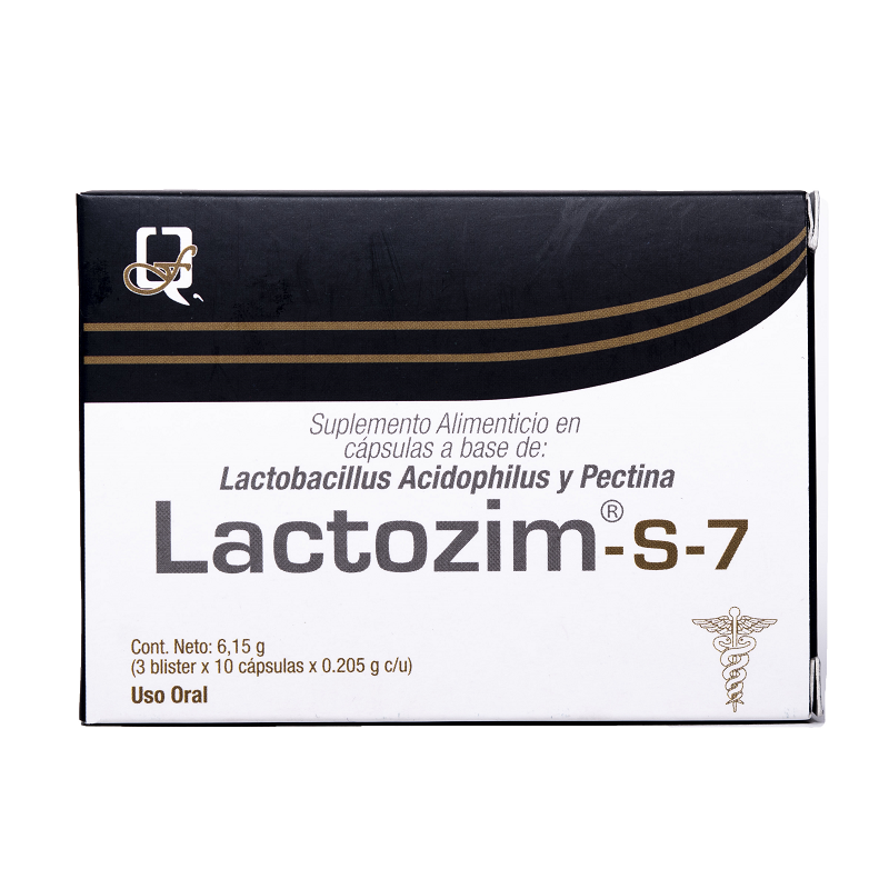 LACTOZIM-S-7 CAPx205MGx30