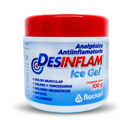 DESINFLAM ICE GEL 1% 100GR 