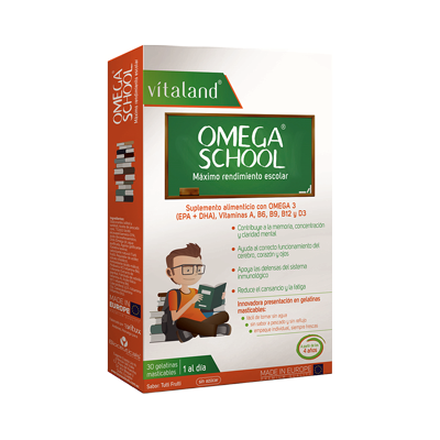 OMEGA SCHOOL GEL-MASTx1400MGx30