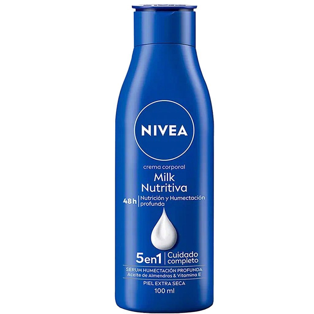 CREMA NIVEA MILK NUTRITIVA EX-SECA CORPx100ML
