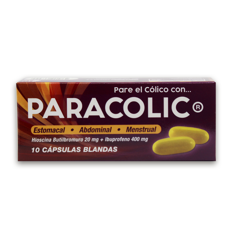 PARACOLIC CAP-BLANx400/20MGx20