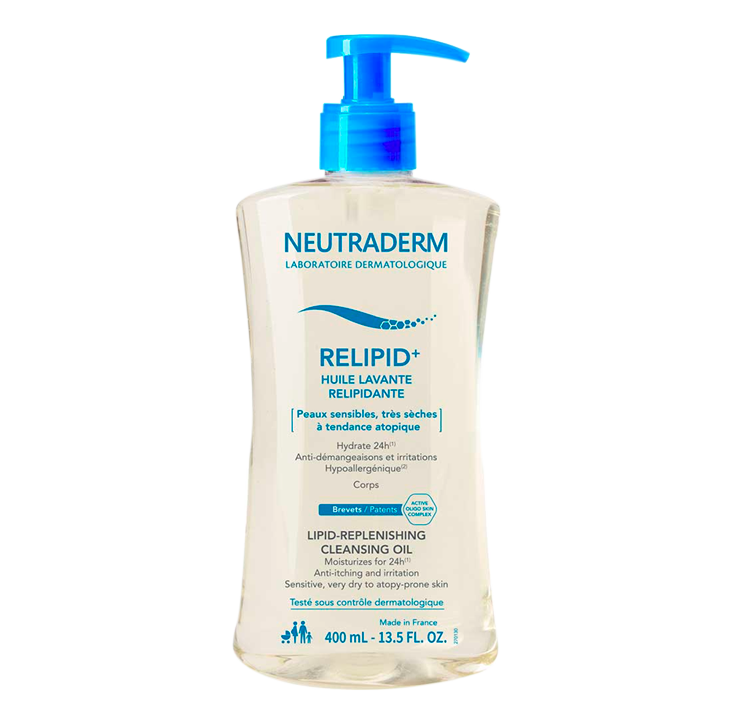 ACEITE NEUTRADERM LIMPIADOR RELIPIDx400ML