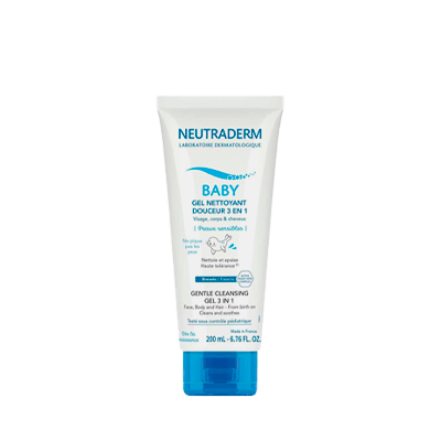 GEL NEUTRADERM BABY LIMPIADOR 3EN1 CORPx200ML