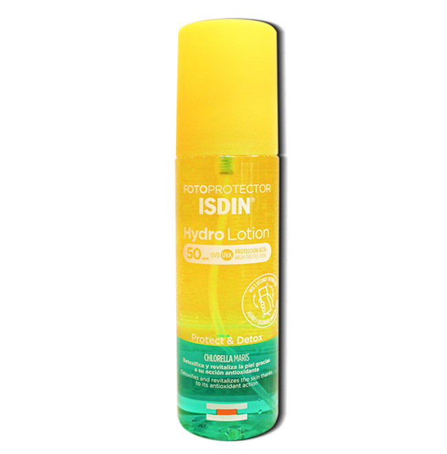 BLOQ ISDIN HYDRO LOTION PROT-DETOX SPF50x200ML