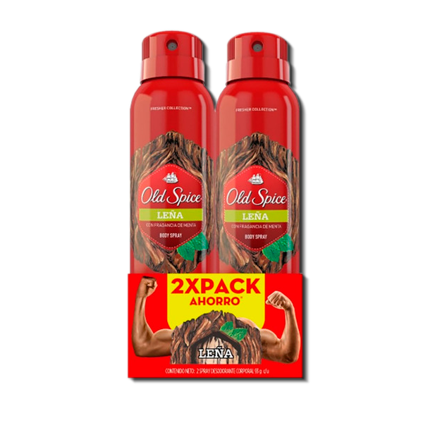 DESOD OLD-SPICE LEÑA AERx150MLx2