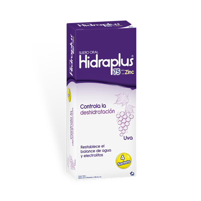 HIDRAPLUS UVA C-ZINC SOL-ORALx75MEQx100MLx4