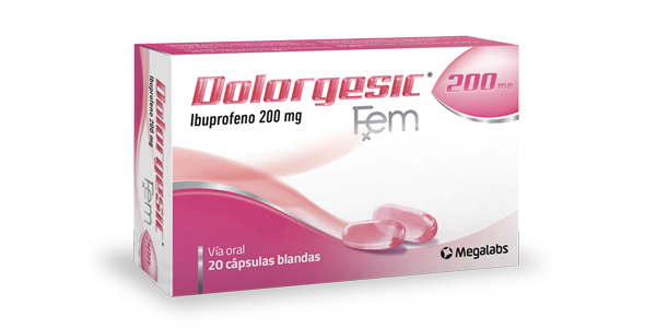 DOLORGESIC FEM CAP-BLANx200MGx20
